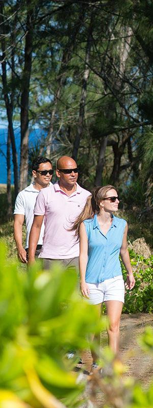 Hiking at Andrea Lodge Mauritius 